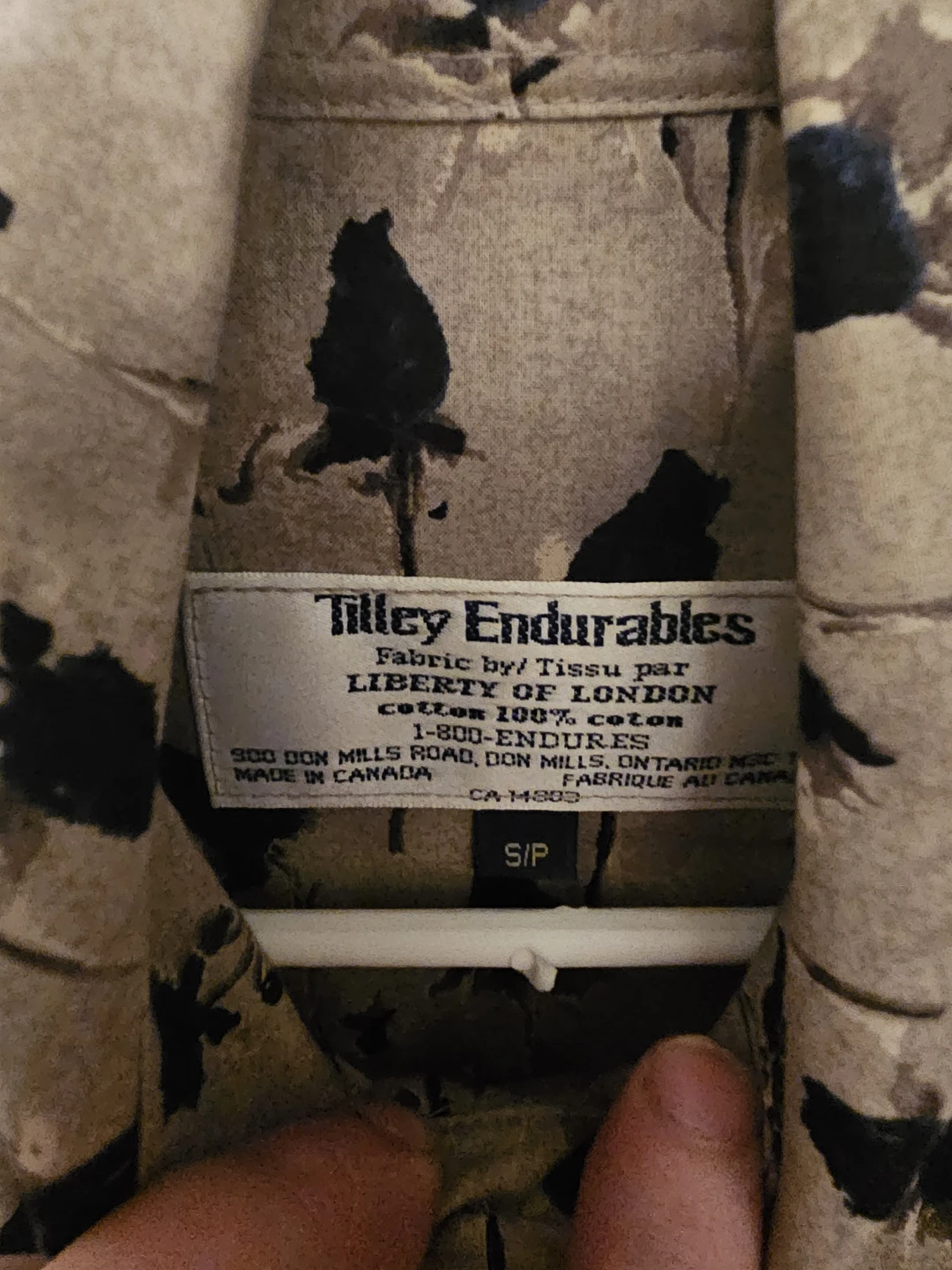 Tilley Endurables Button-Up Shirt - Size S/P - photo 2