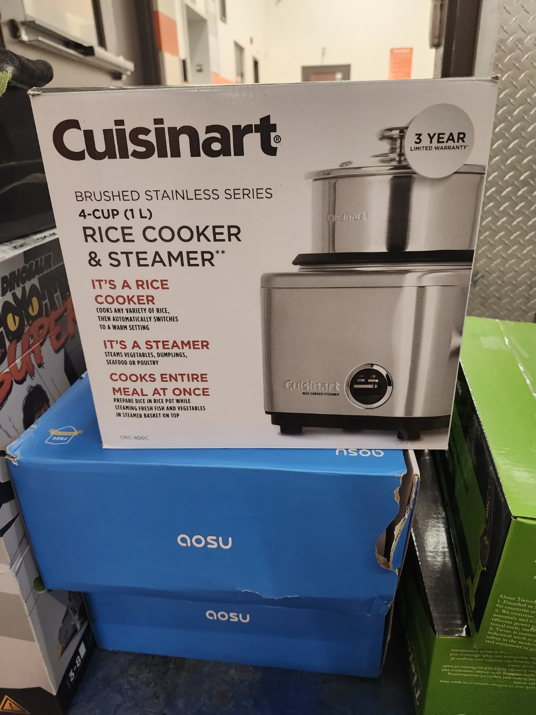 Cuisinart Rice Cooker & Steamer - CRC-400C - photo 3