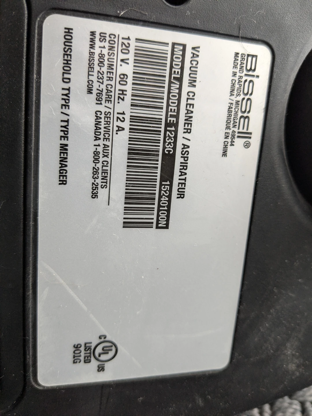 Bissell MULTISURFACE PROFESSIONAL Vacuum Cleaner - photo 4