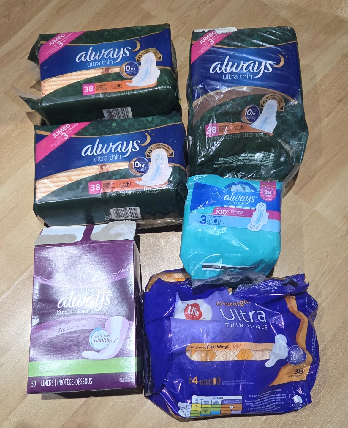 Sanitary pads