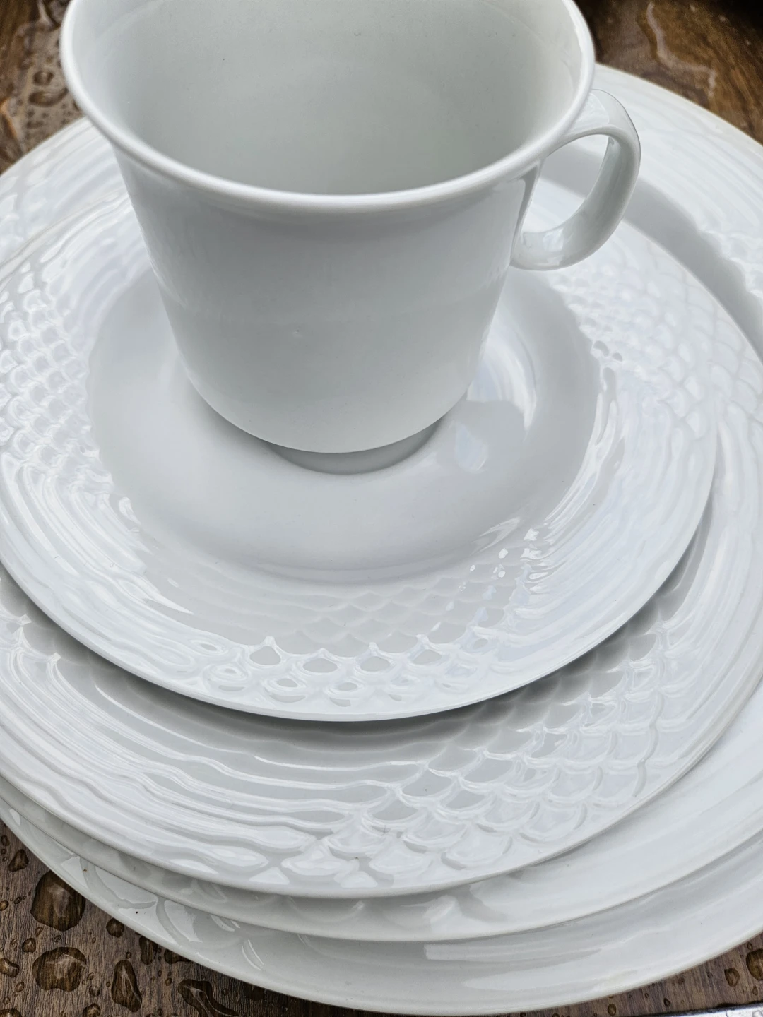 80 pieces dinnerware set - photo 3