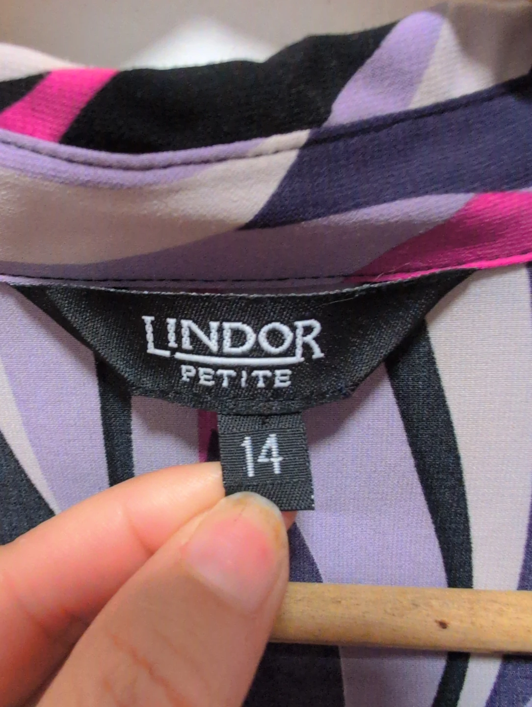 Lindor Petite Women's Button-Up Shirt Size 14 - photo 5