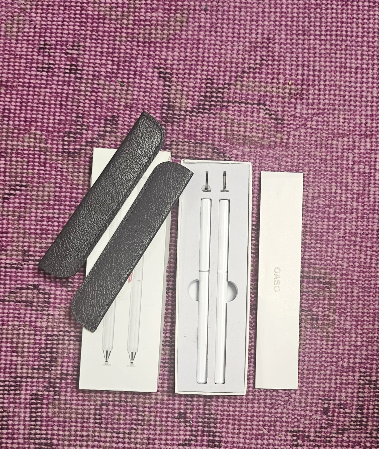 OASO Stylus Pens with Cases (2 Pack)