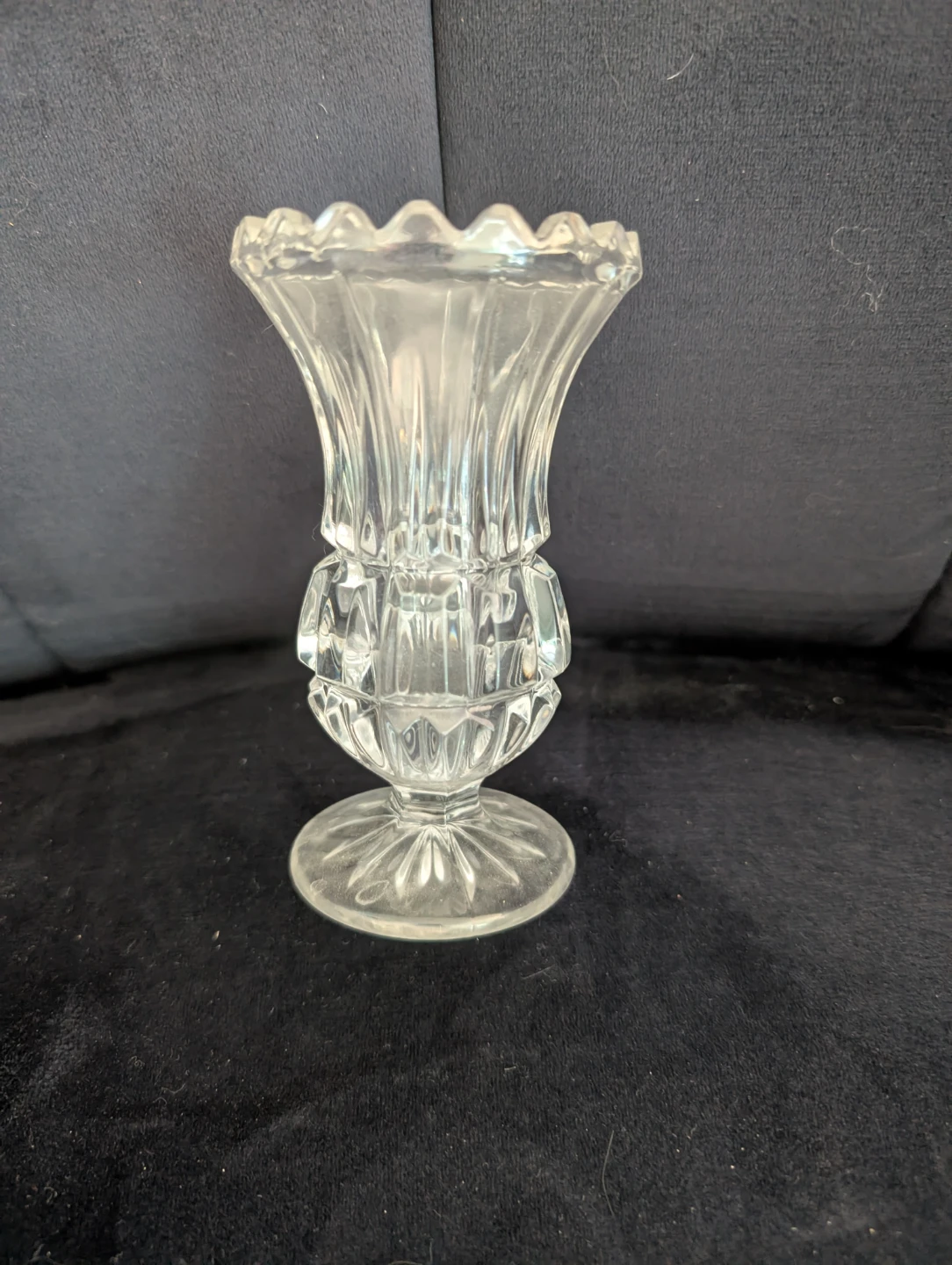 Clear Glass Bud Vase
