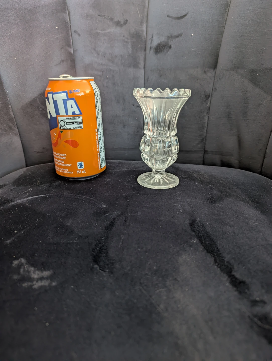 Clear Glass Bud Vase - photo 2