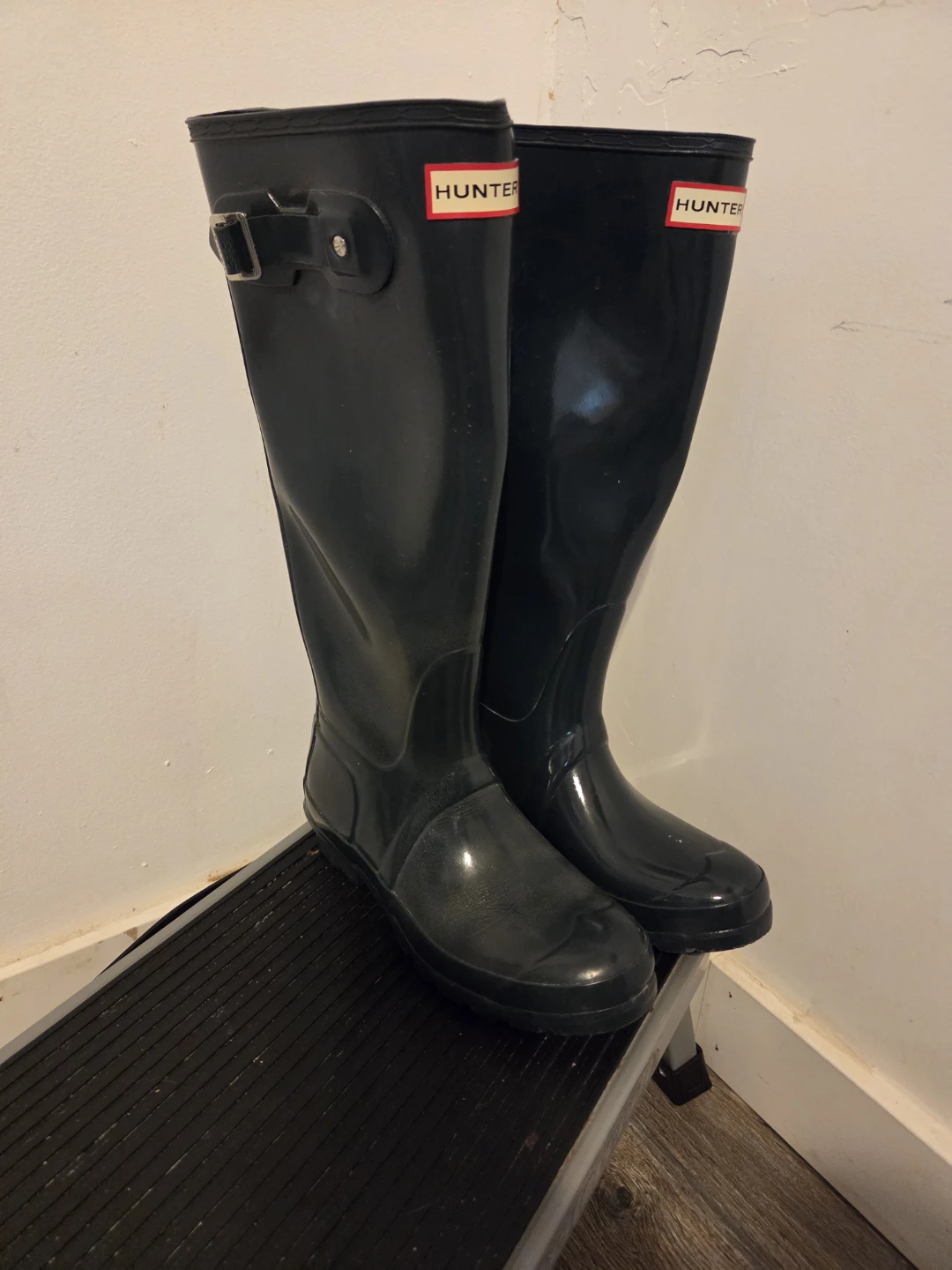 Hunter Boots - Tall, Glossy Green $40