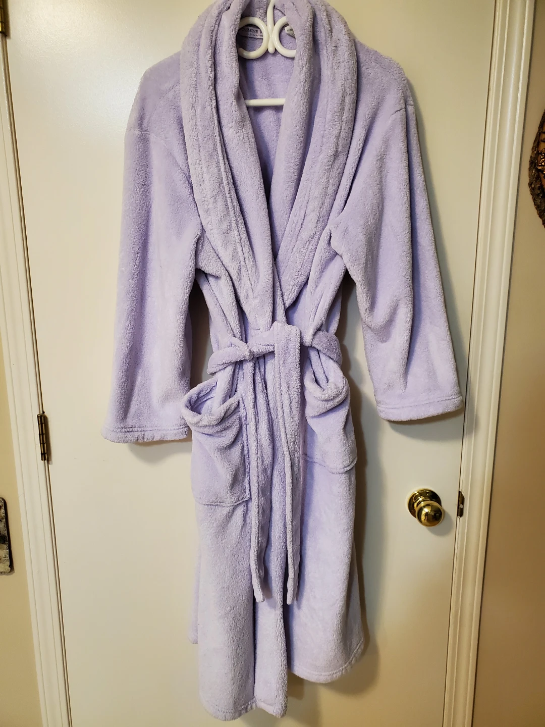 Jasmine Rose XL Lavender Fluffy Robe