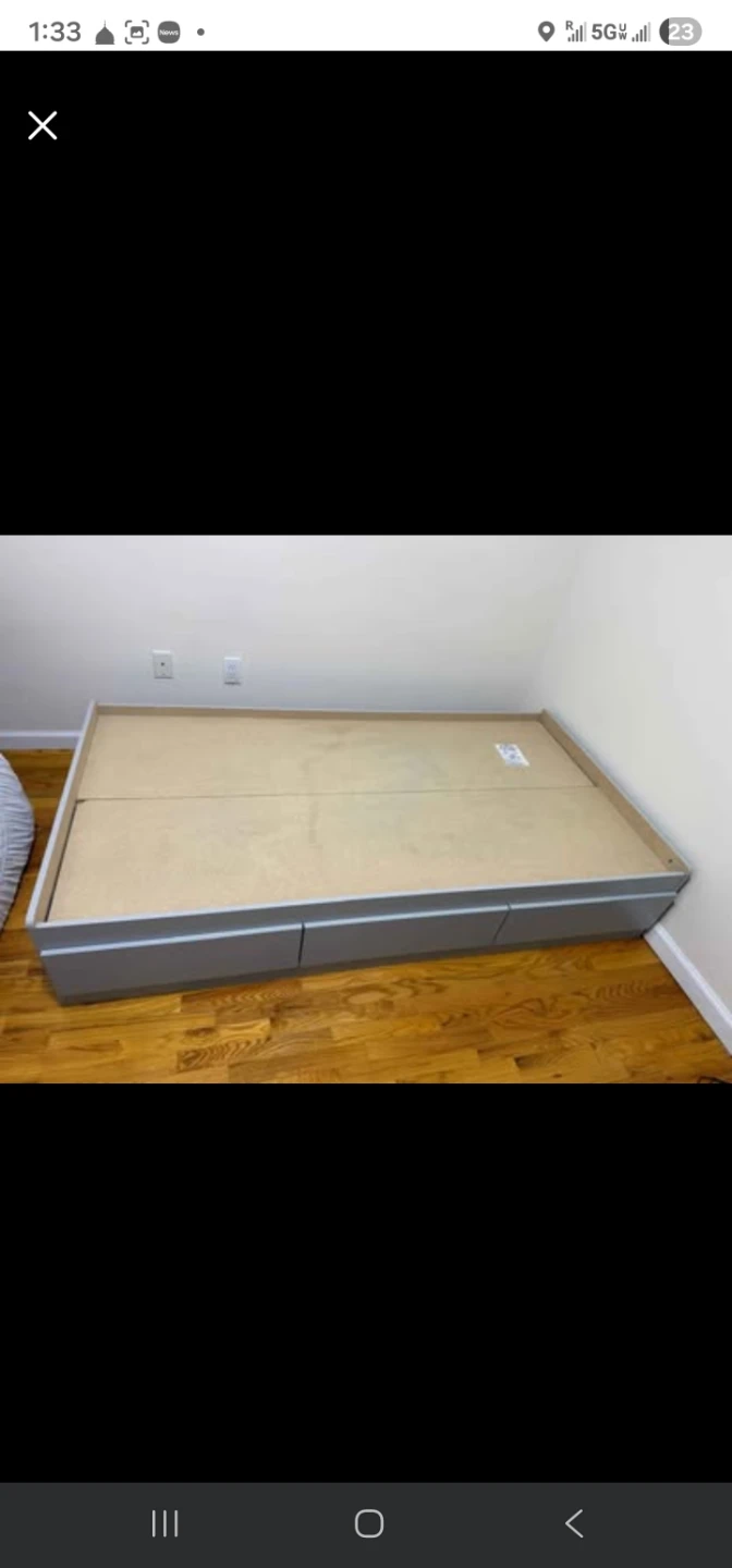 South Shore Gray Twin Size Bedroom Set - photo 2