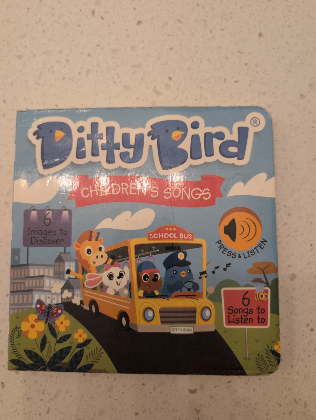 Ditty Bird Children's Songs Interactive Book