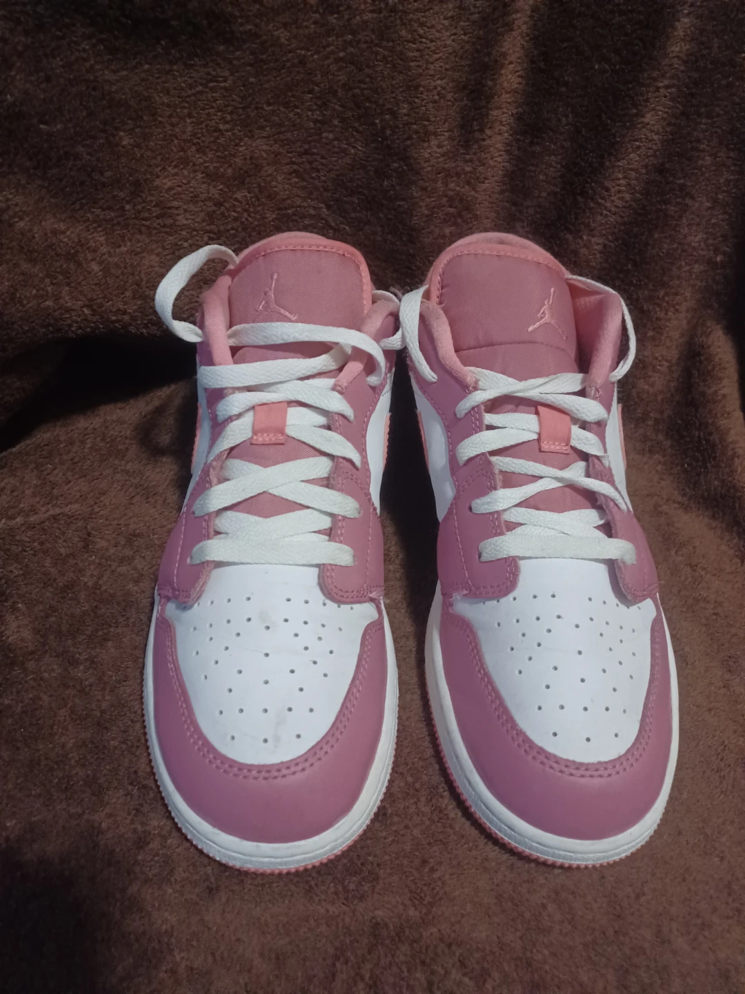 Jordan 1 low desert berry size 7y - photo 2
