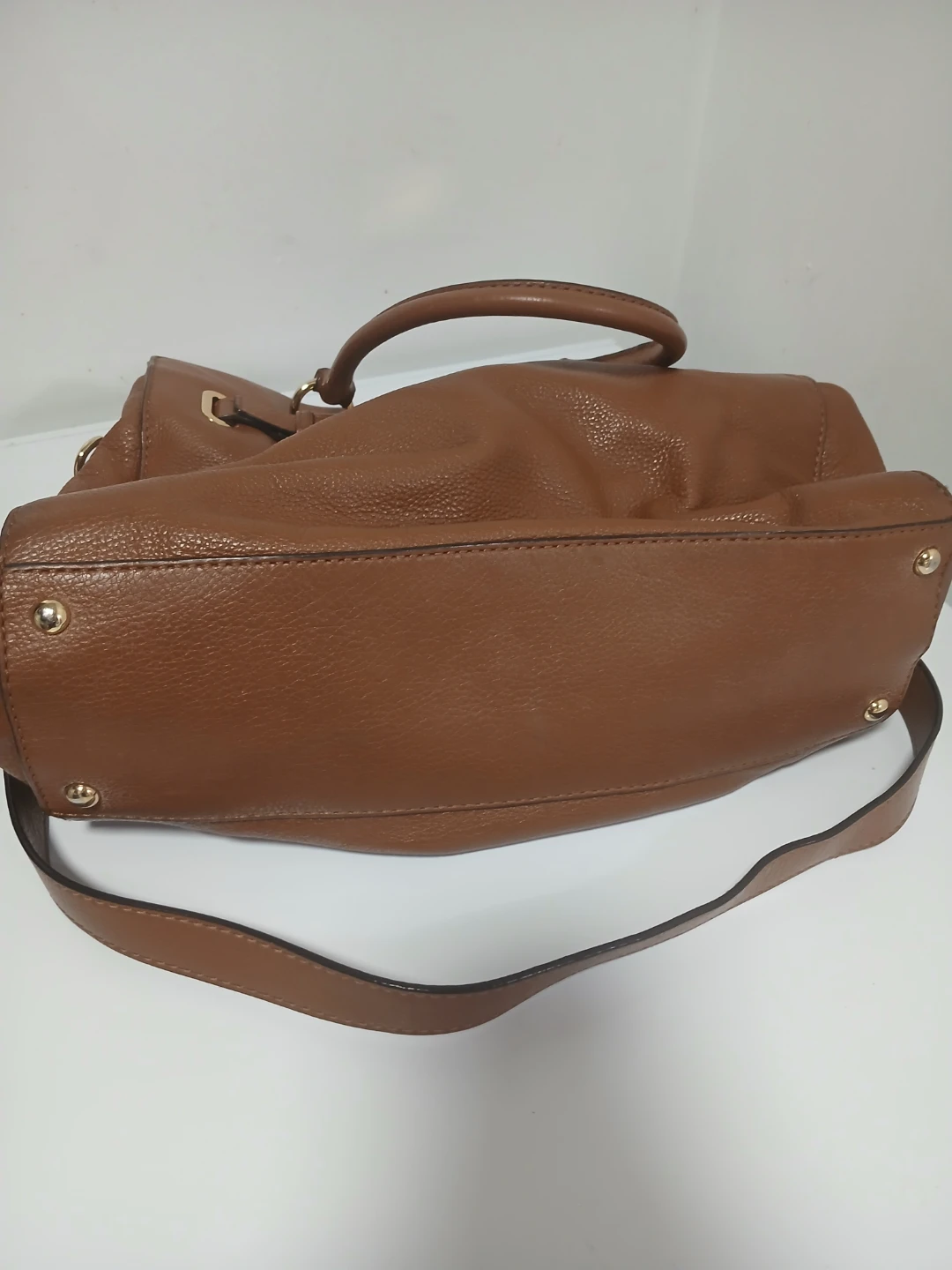 Michael Kors Brown Leather Satchel Handbag - photo 3