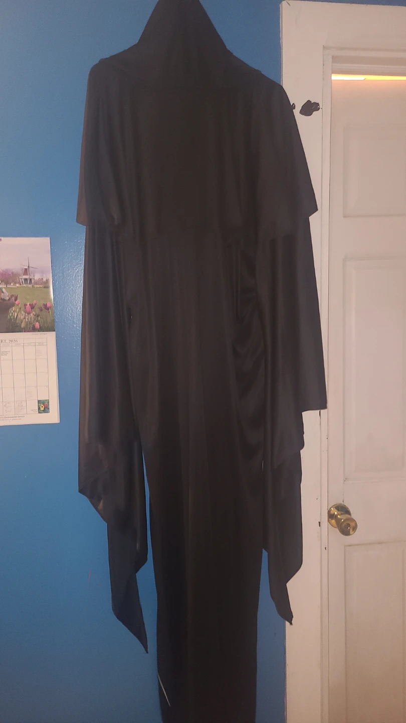 Black Hooded Robe Costume - photo 2