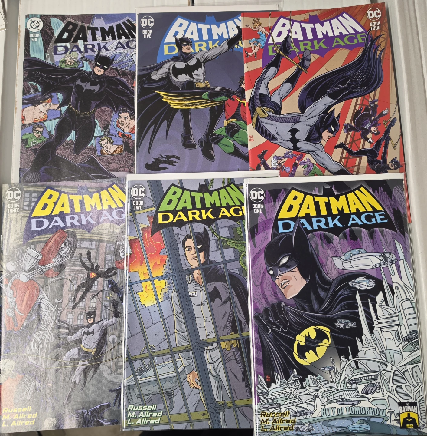 Batman: Dark Age Comic Books (Books 1-6)