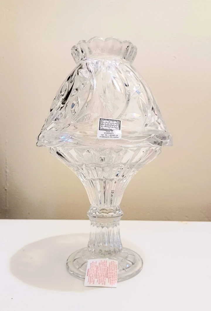 New German Crystal Portico Fairy Lamp