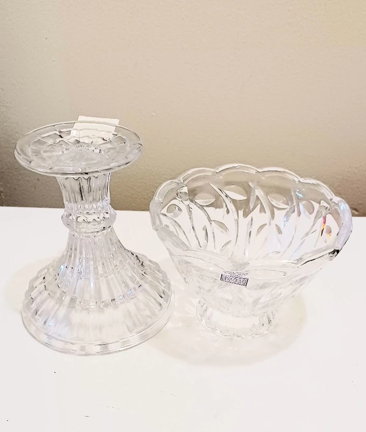 New German Crystal Portico Fairy Lamp - photo 3