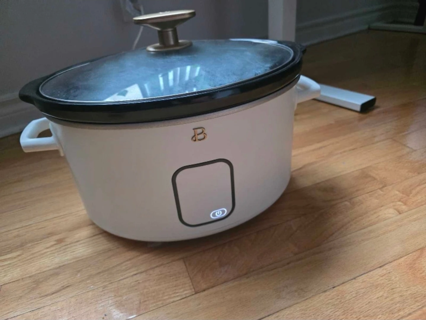 Beautiful 6qt Programmable Slow Cooker – White Ice - photo 2