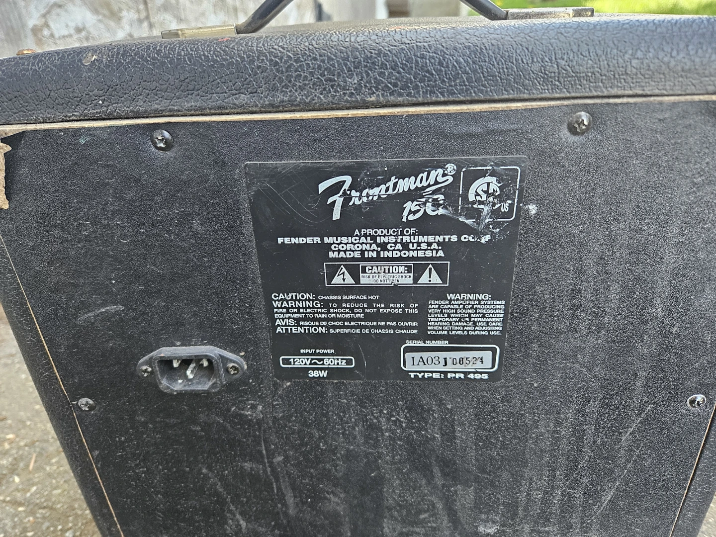 Fender Frontman 15G Guitar Amplifier - photo 3