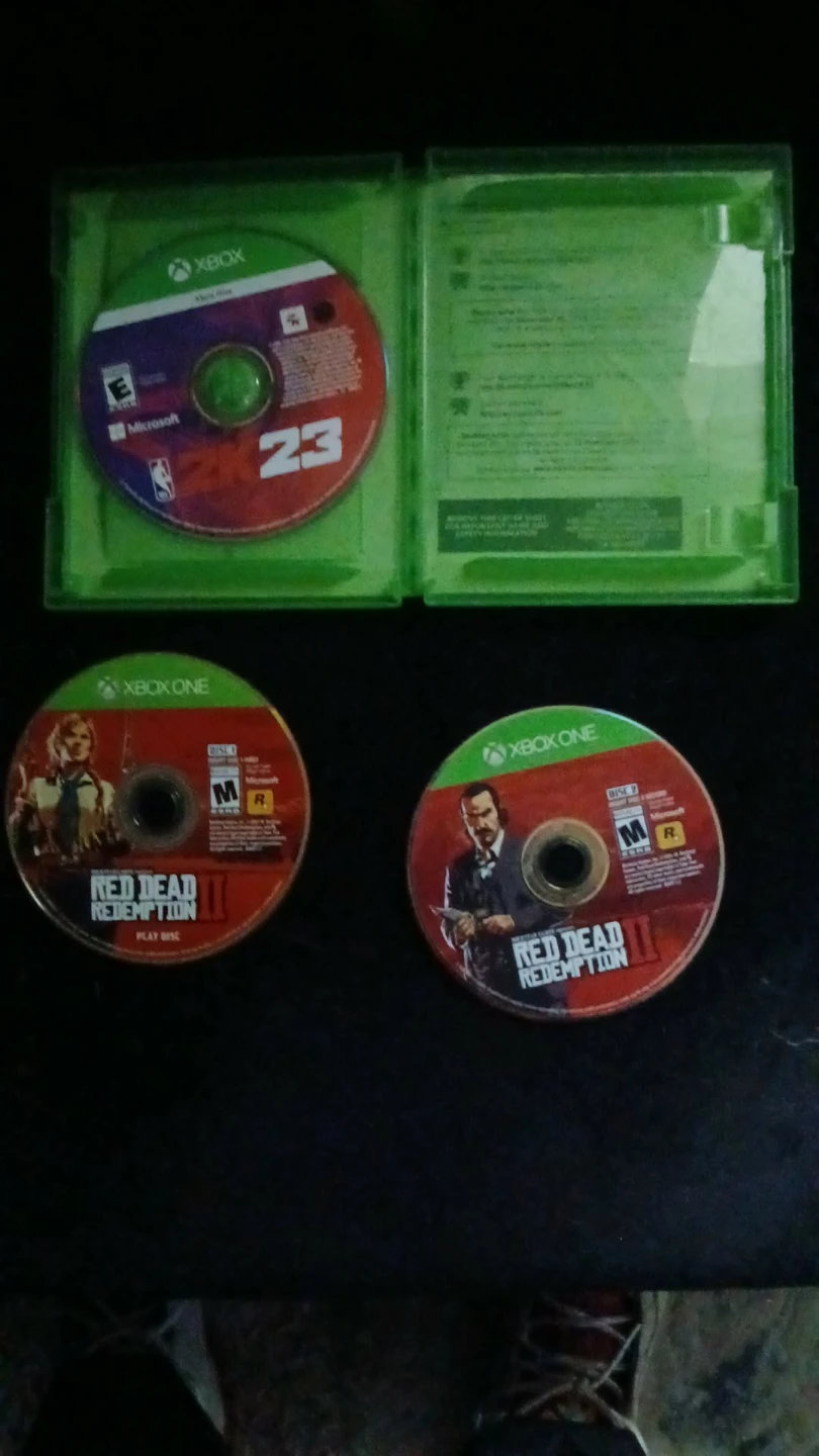 Xbox One Games - NBA 2K23, Red Dead Redemption 2