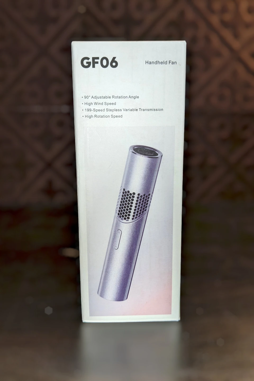GF06 Handheld Fan with USB Charging Cable