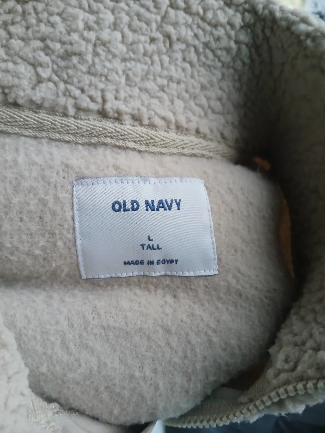 Old Navy Teddy Fleece Pullover Sweatshirt - Tall Large - photo 2