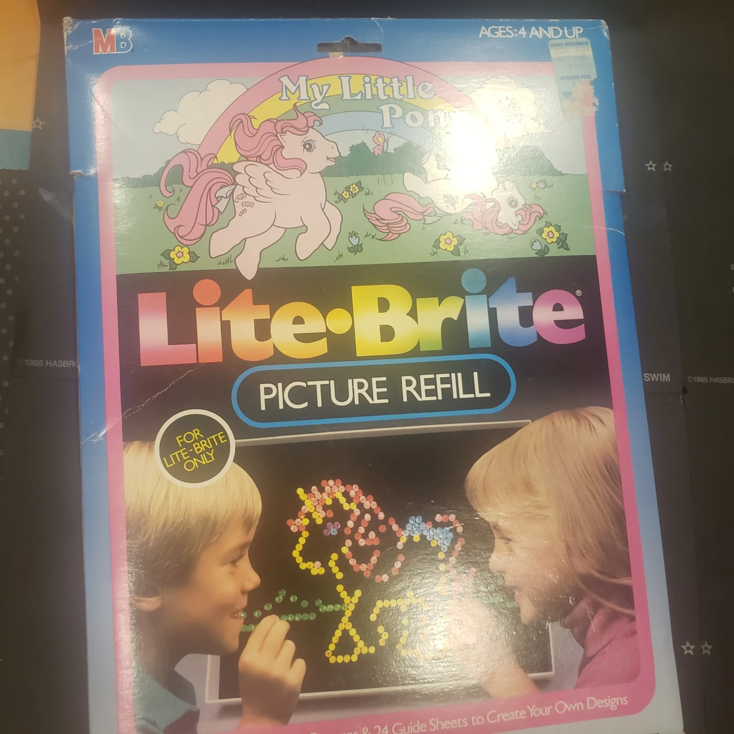 Original Lite Brite toy and refills - photo 2
