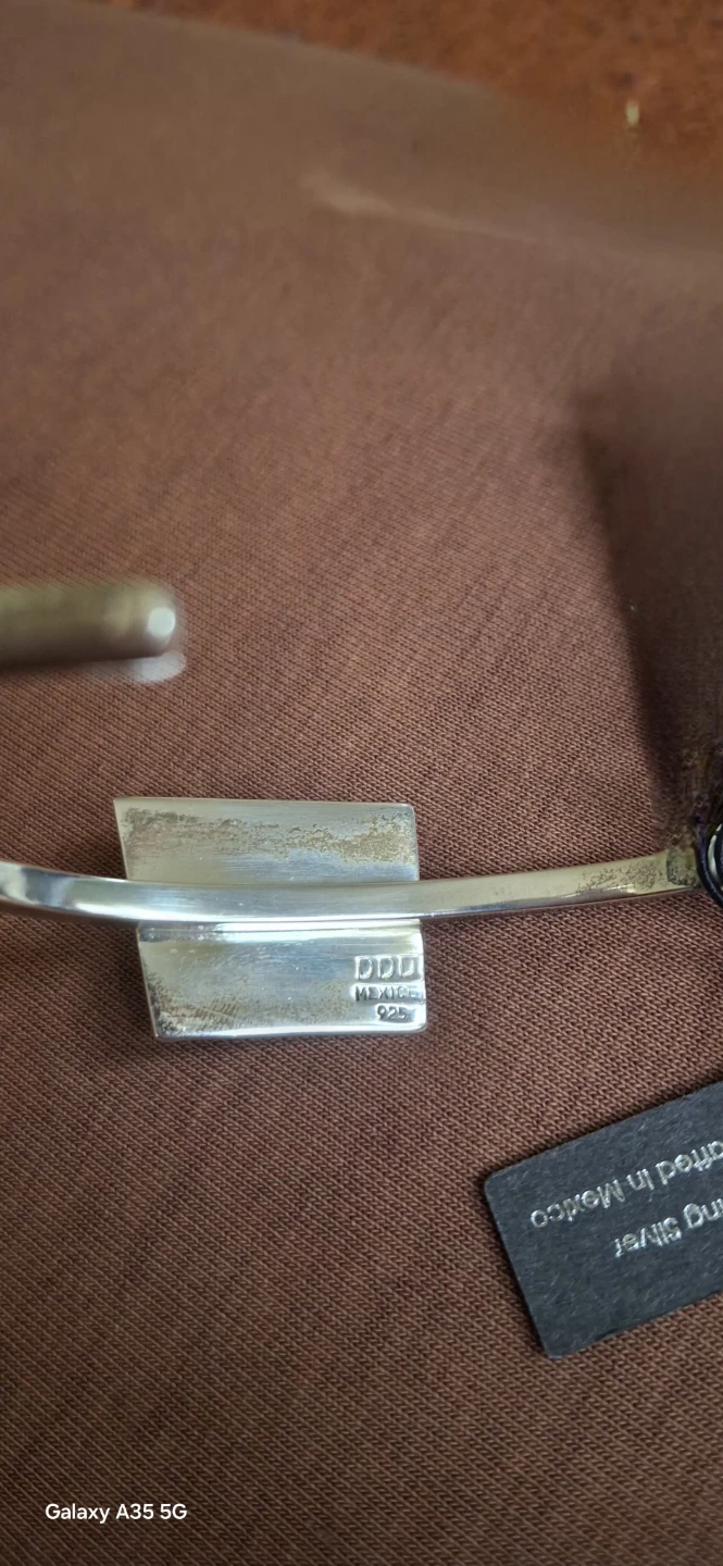 Dominique Dinouart Sterling Silver Bracelet with Mother of Pearl - photo 5