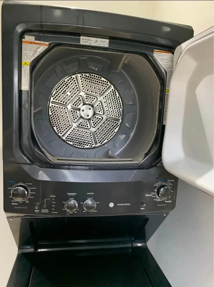 GE Stacked Washer Dryer Combo - photo 4