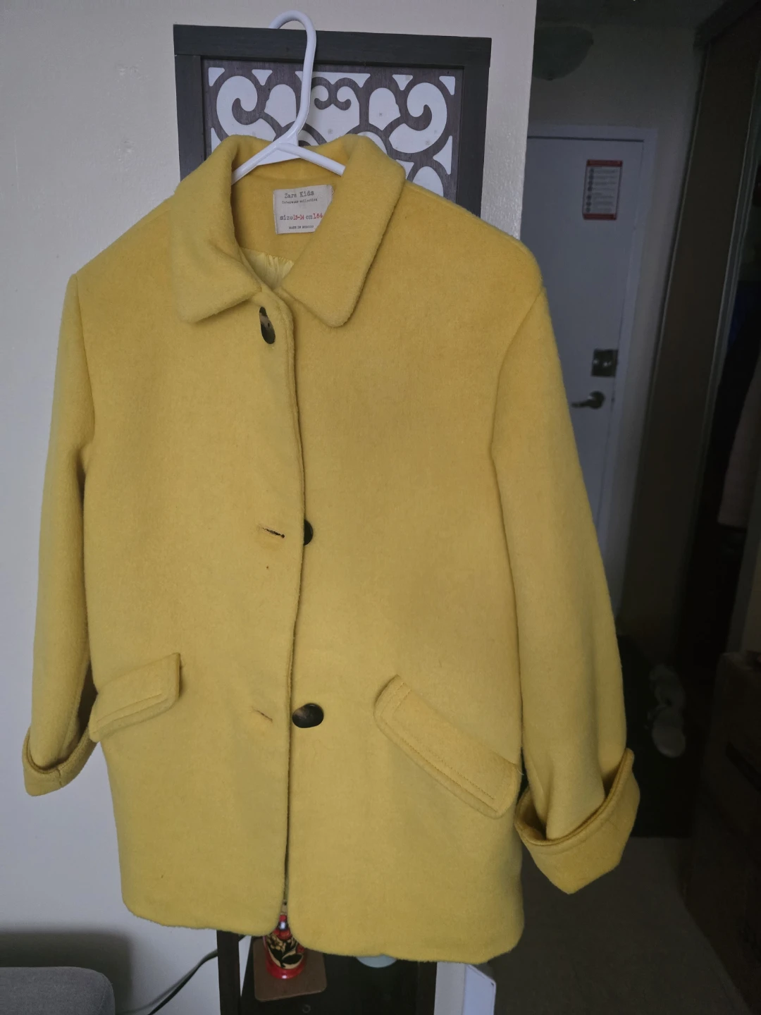 Zara Kids Yellow Jacket Size 13-14 - photo 3
