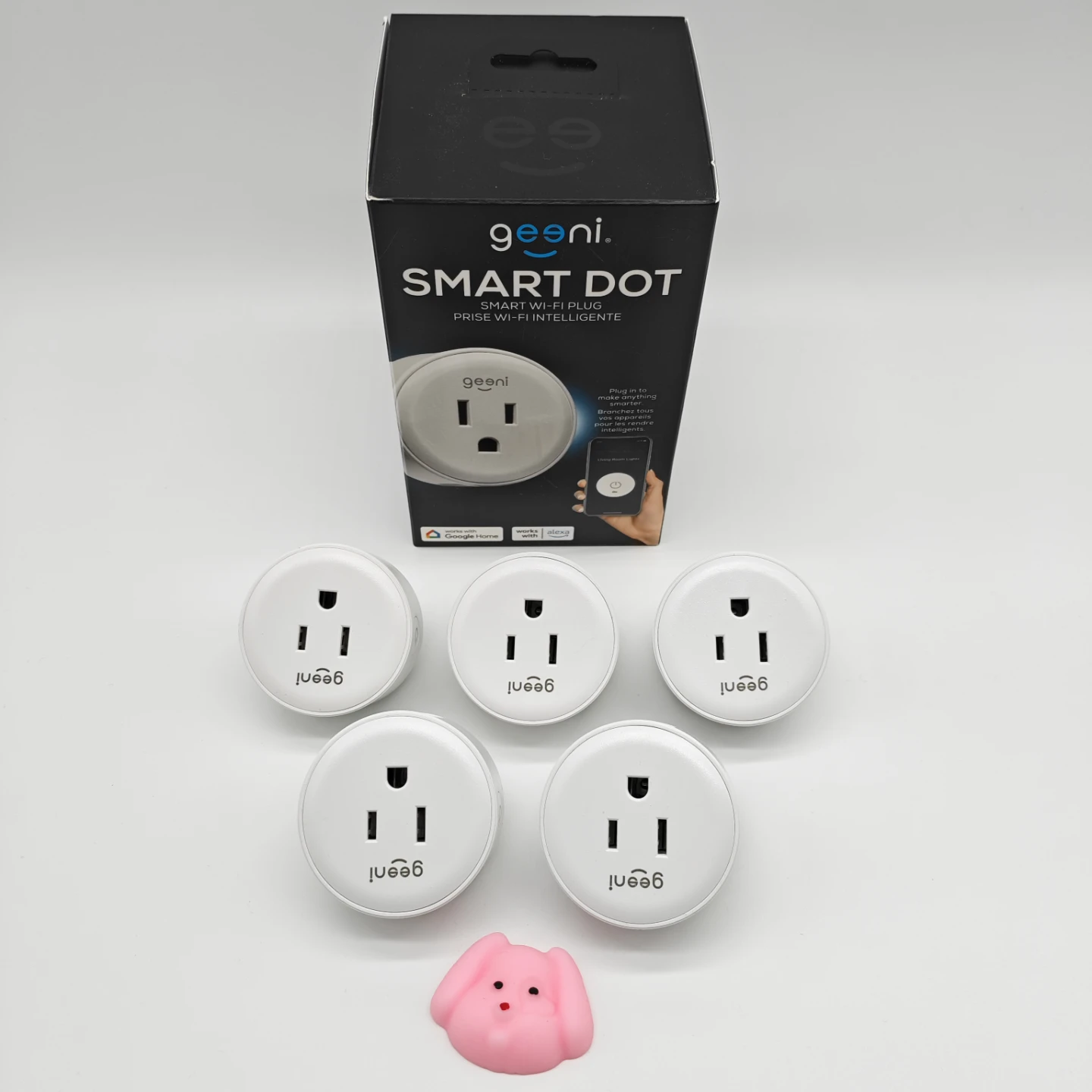 Geeni Smart Dot Wi-Fi Plugs (5 Pack)