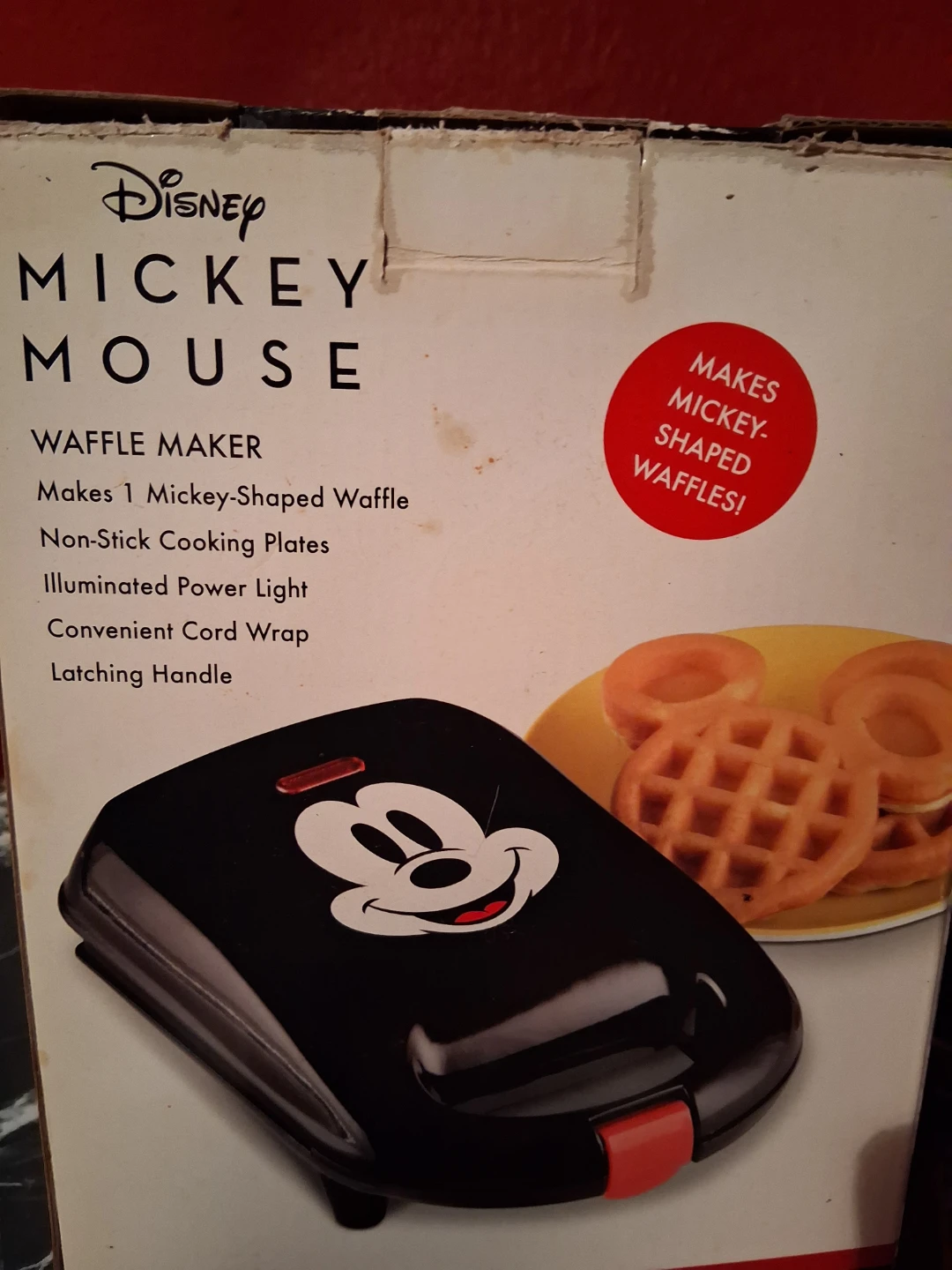 Disney Mickey Mouse Waffle Maker