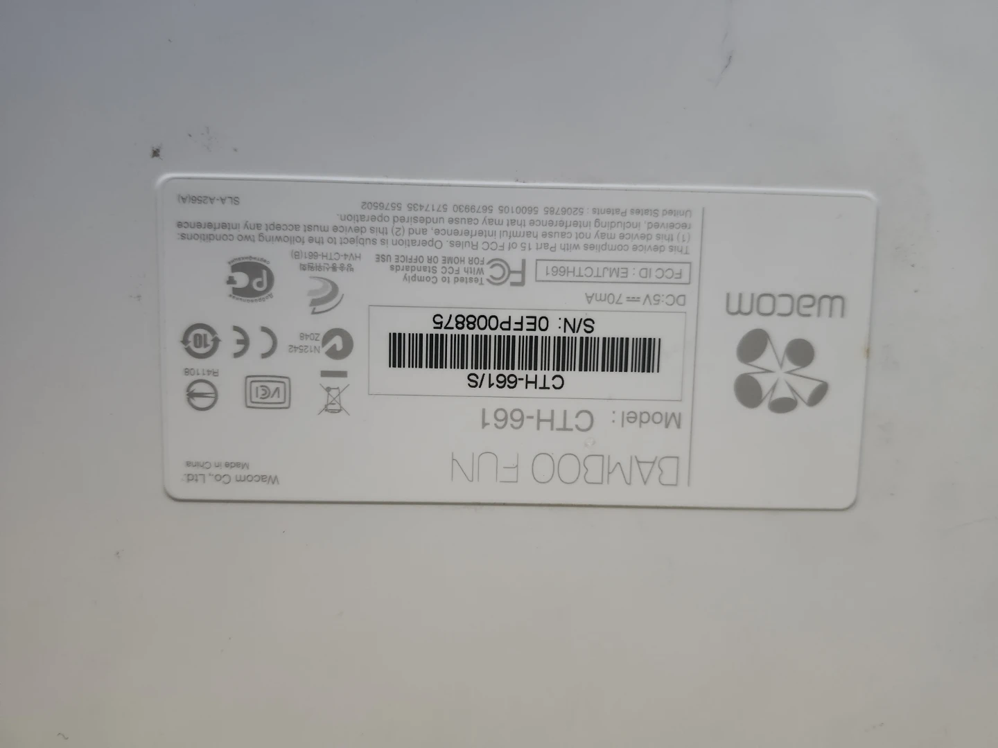 Wacom Bamboo Fun CTH-661 Graphics Drawing Tablet with Pen - photo 3