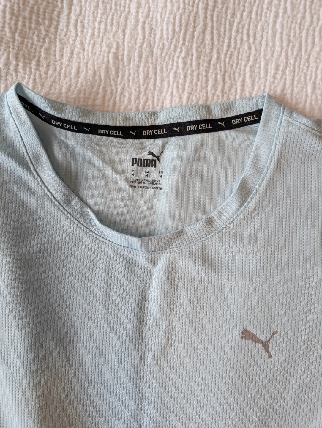 Puma Dry Cell T-Shirt - Light Blue - Medium