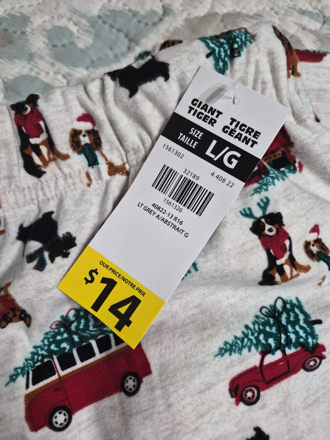 Men's Size Large Flennal  Christmas Holiday PJ Pants - photo 3