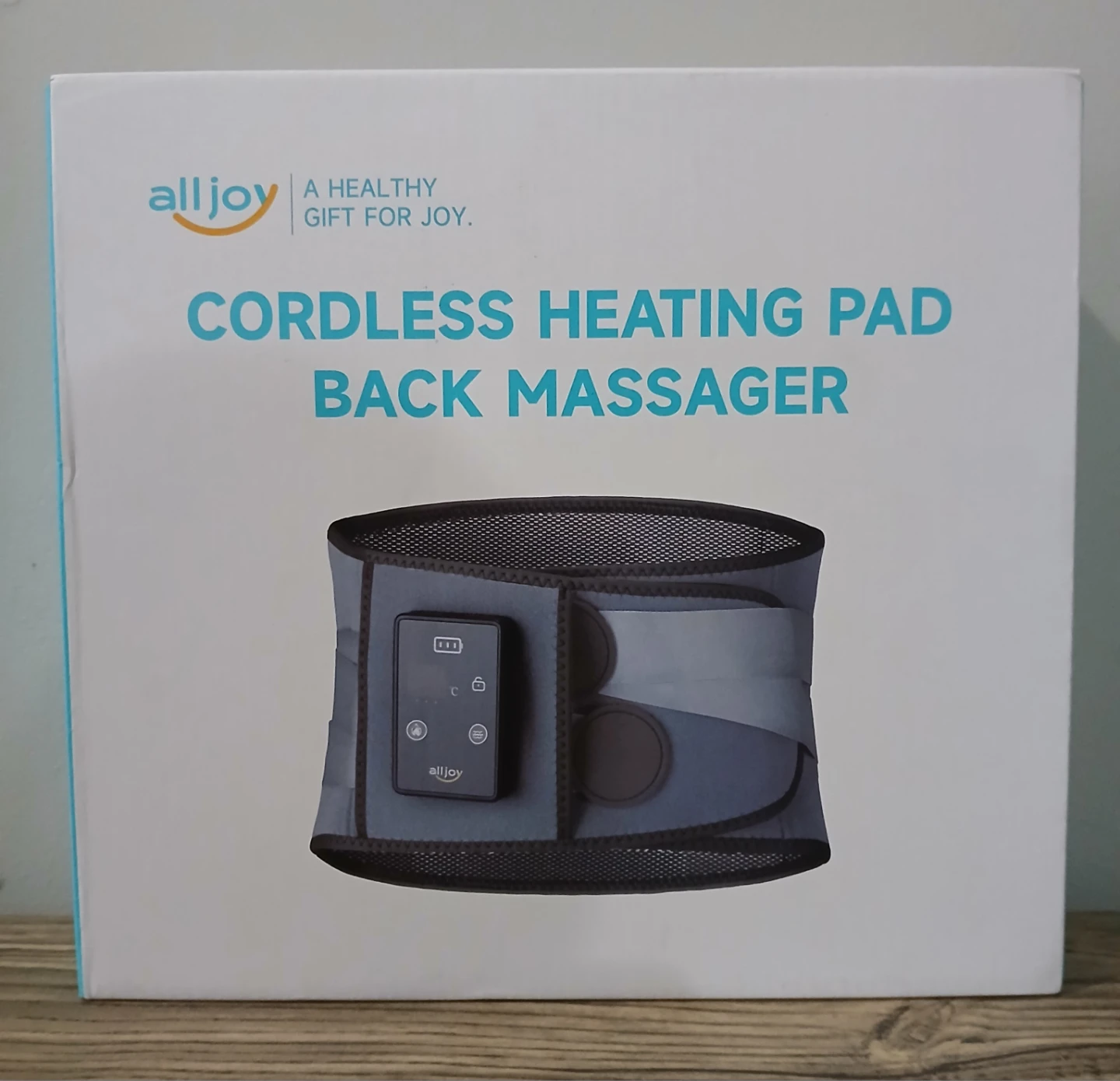 Alljoy Cordless Heating Pad Back Massager
