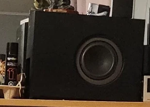 Black Subwoofer Speaker