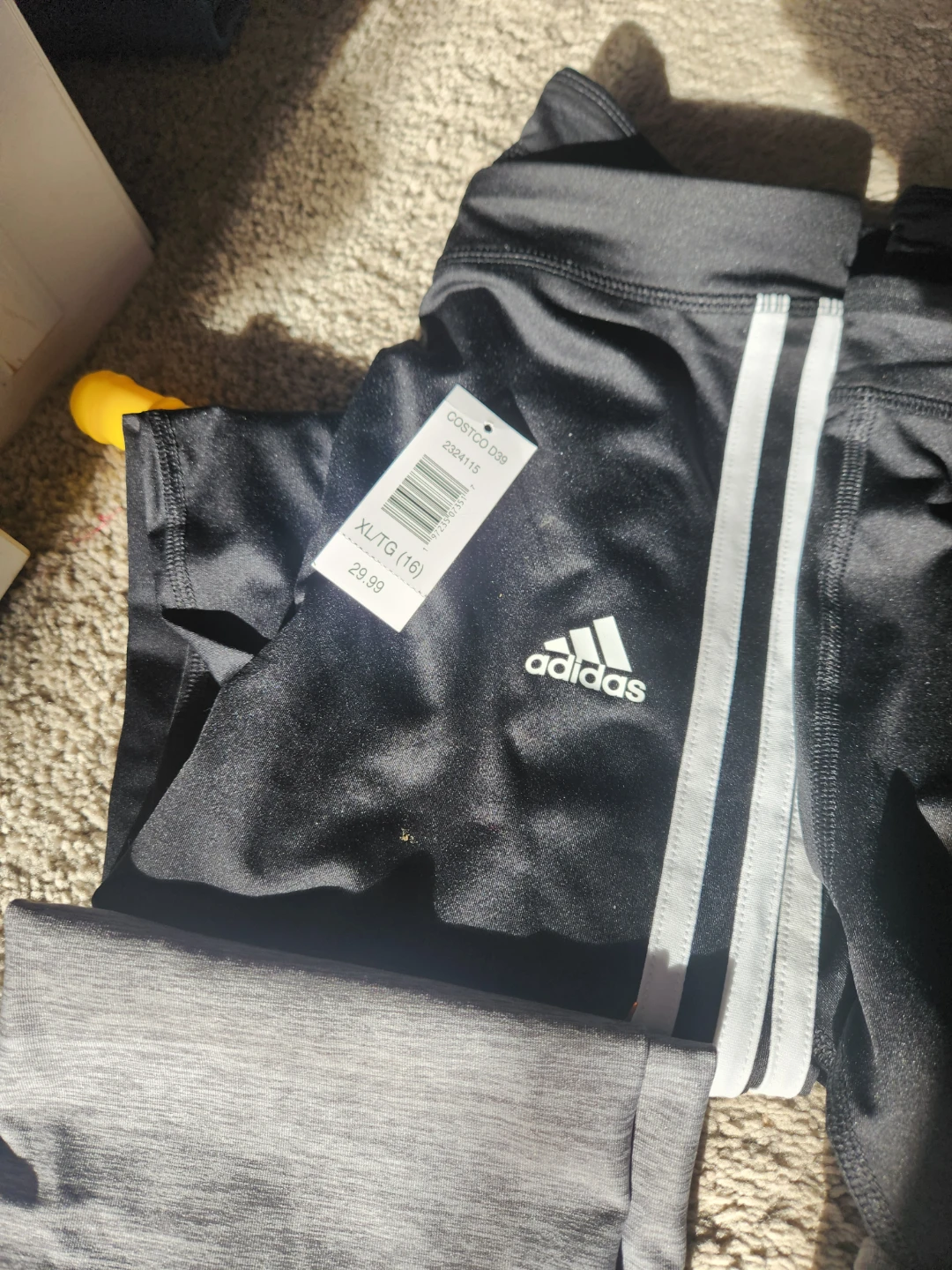 Girls Adidas and Hurley Leggings Bundle size 14/16 - photo 4