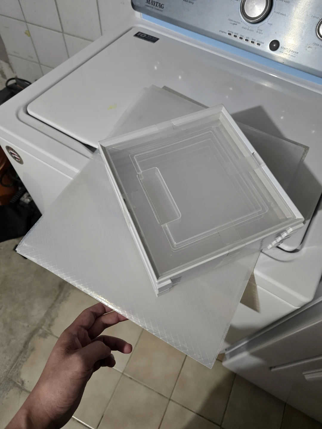 Clear Shoe Storage Box with Venting - photo 4