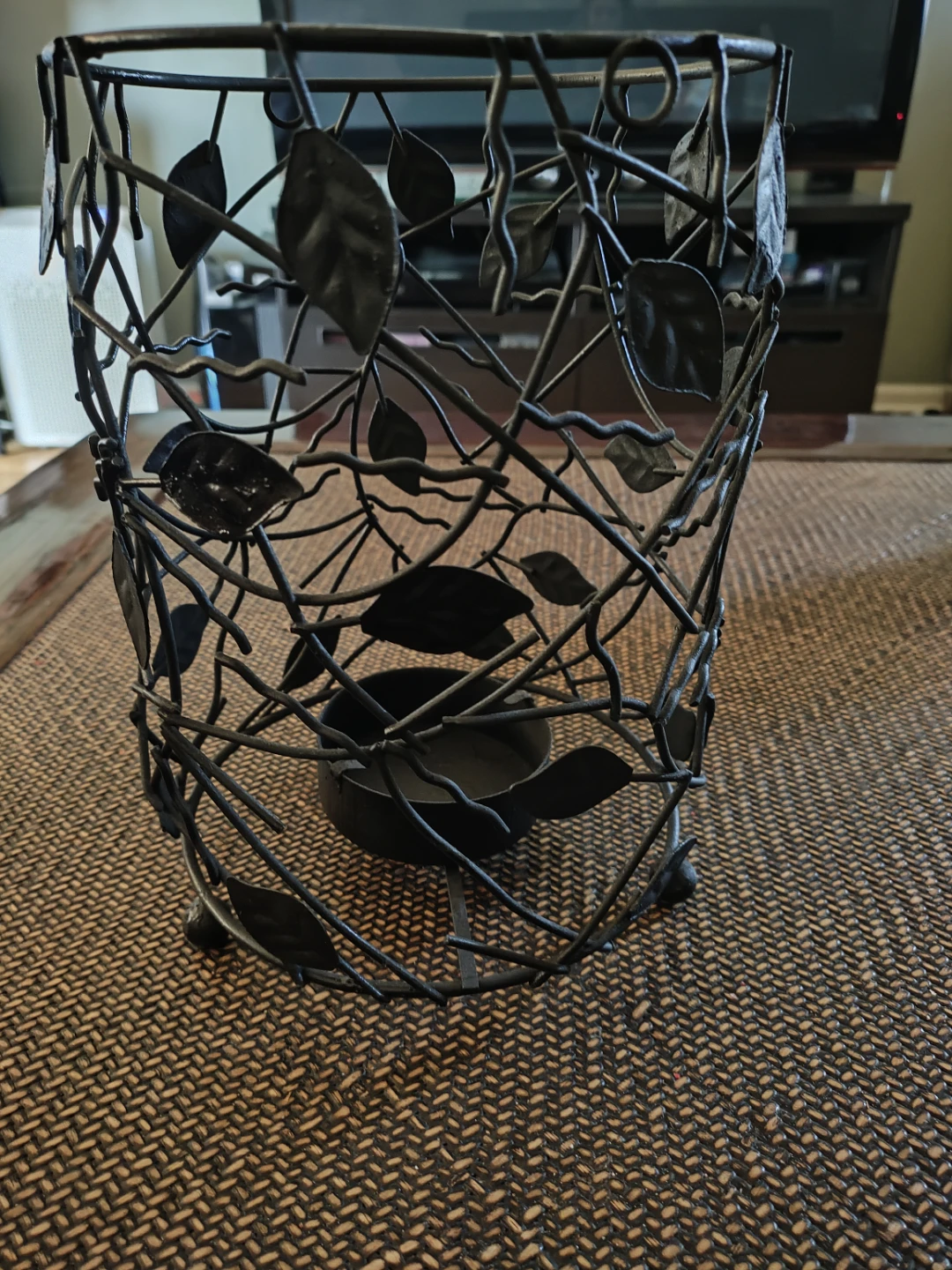 Leaf Candle Holder Lantern - photo 4