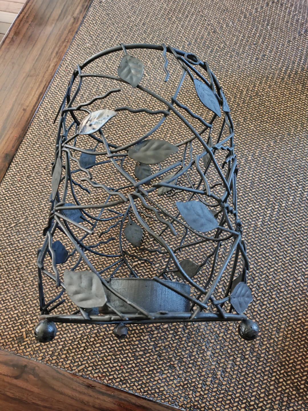 Leaf Candle Holder Lantern - photo 5