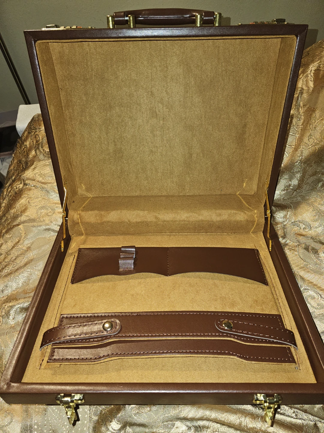 Travis Scott Utopia Briefcase Brown - photo 3