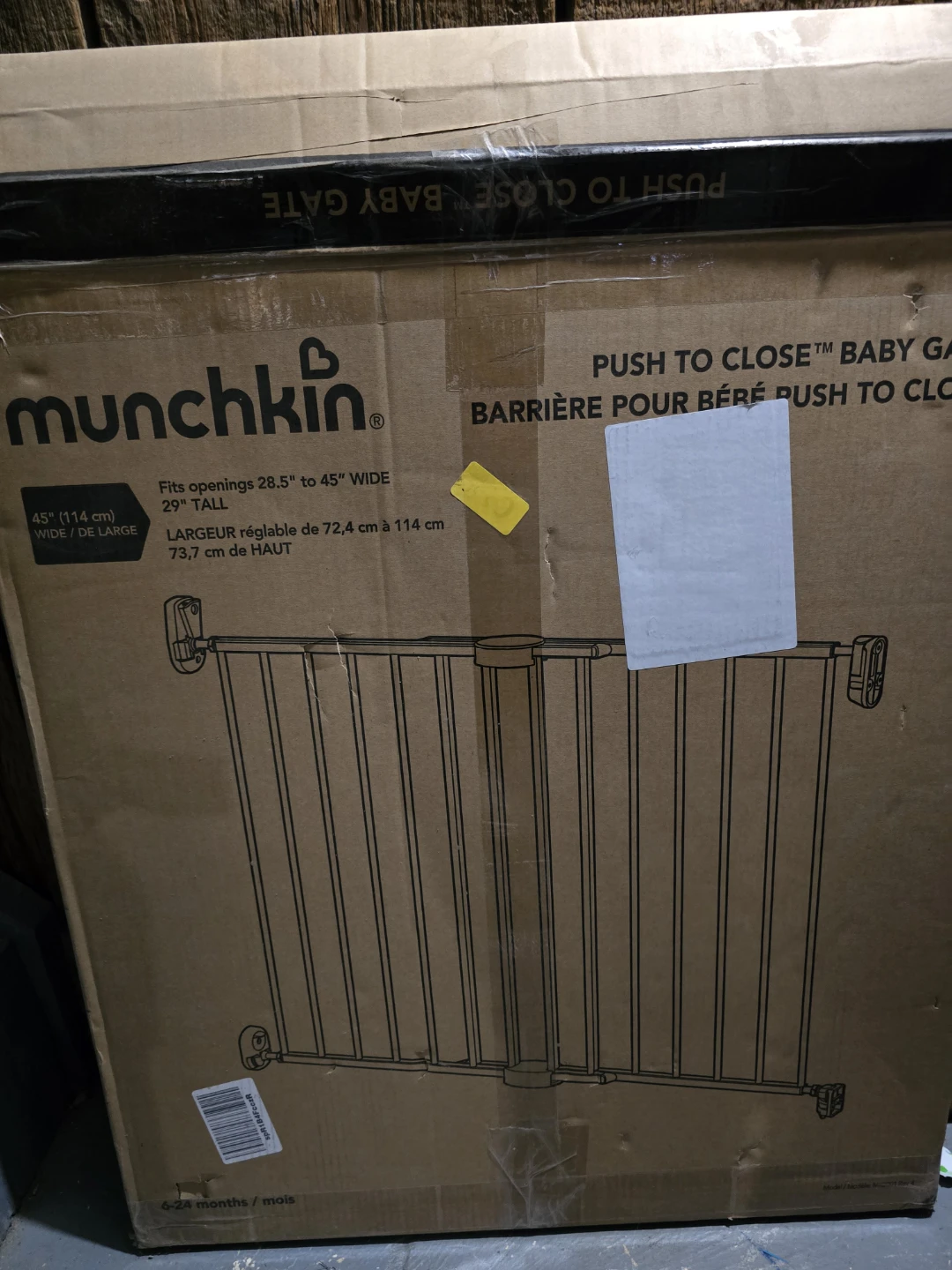 Munchkin Push to Close Baby Gate