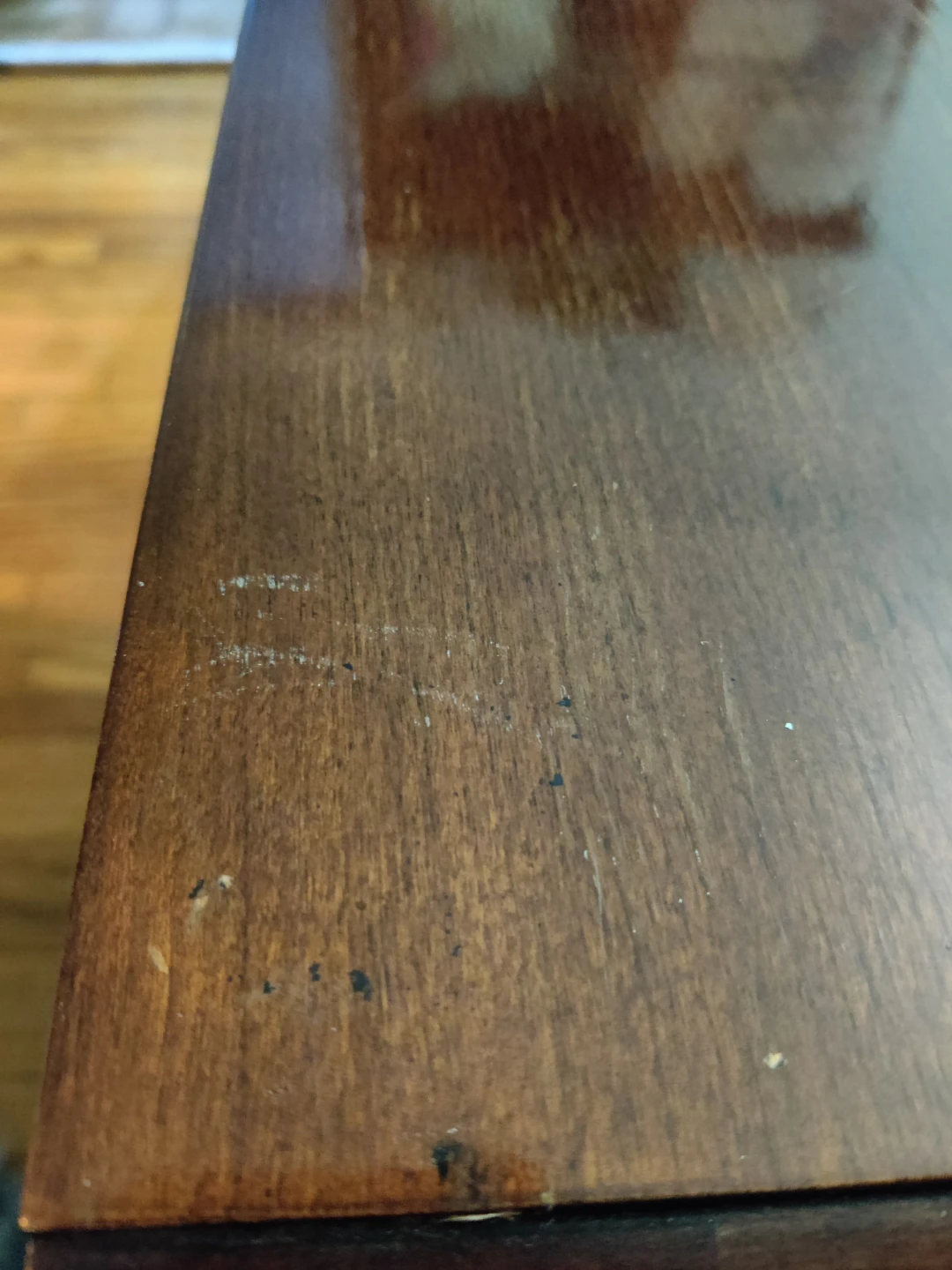 Vintage Thomasville Queen Anne Style Newport Lowboy Chest Table - photo 4