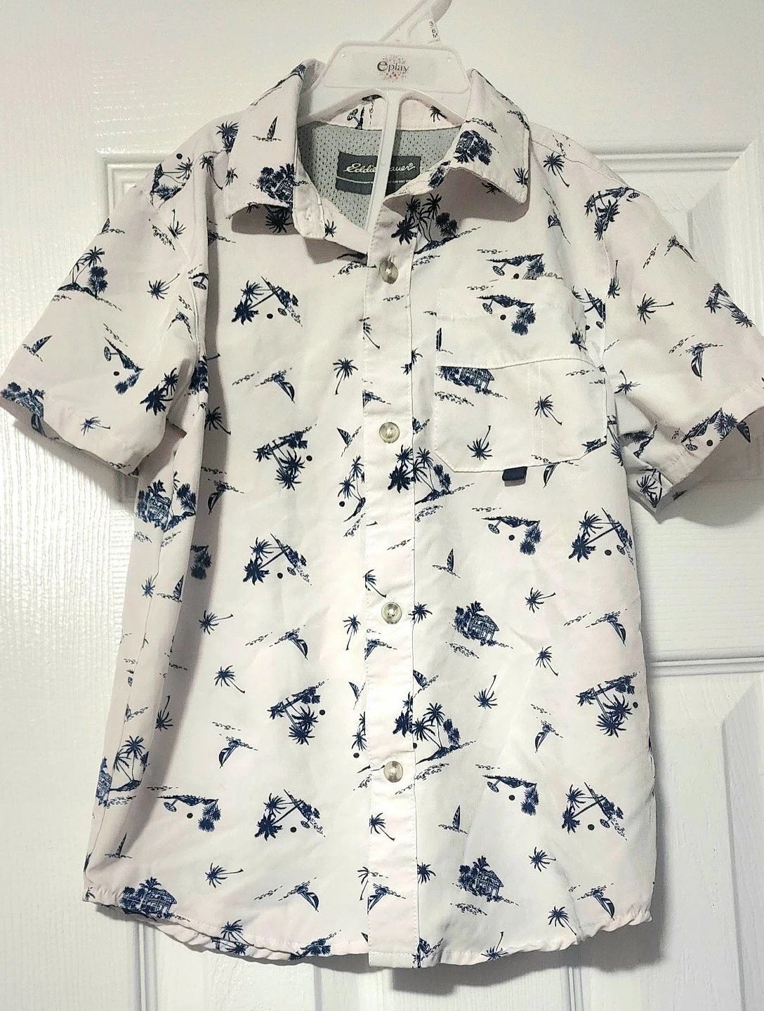 Eddie Bauer Kids Button-Up Shirt Size 7