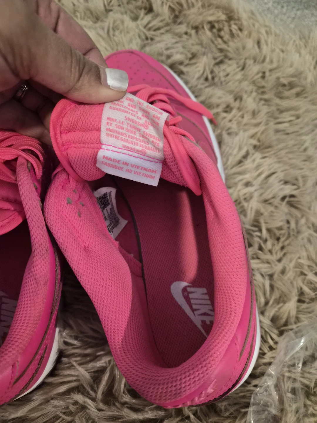 Nike Dunk Low Pink Women's Shoes Size 10 - photo 3