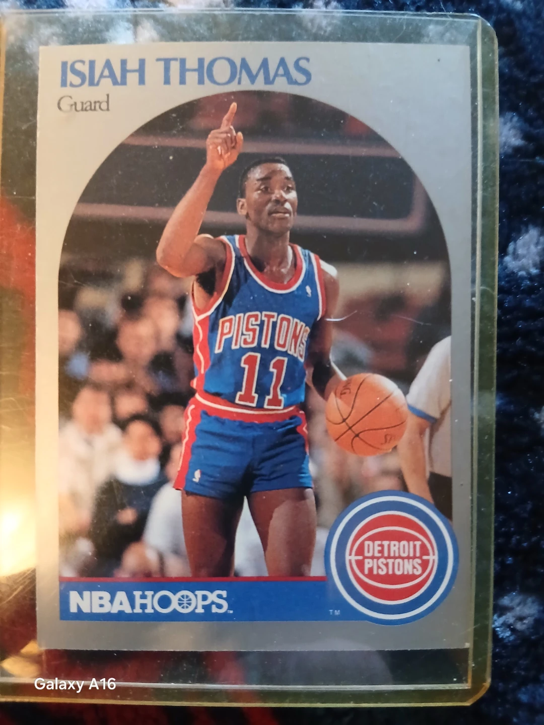 Isiah Thomas 1990 NBA Hoops Basketball Card