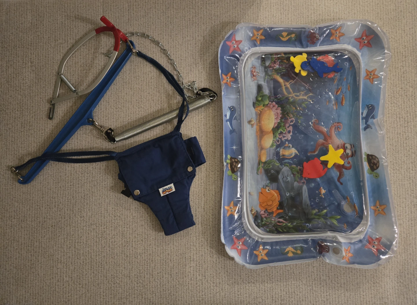 Jolly Jumper Baby Bouncer & Water Play Mat