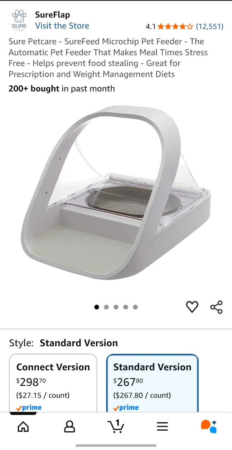 SureFeed Microchip Pet Feeder