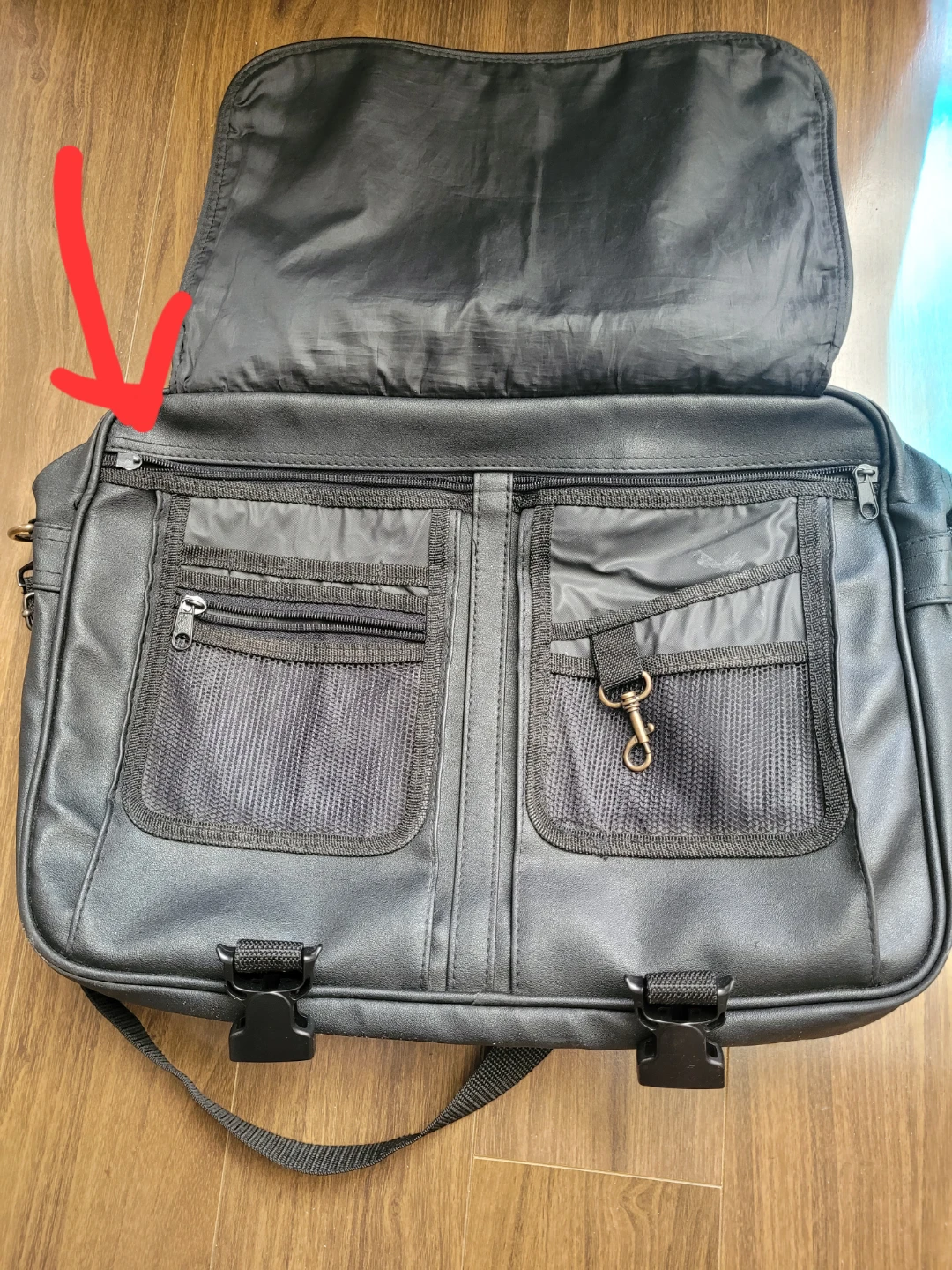 Chore-Time Black Messenger Bag - photo 2