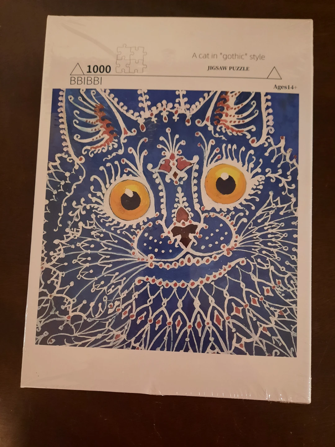 1000 Piece Jigsaw Puzzle - A cat in "gothic" style