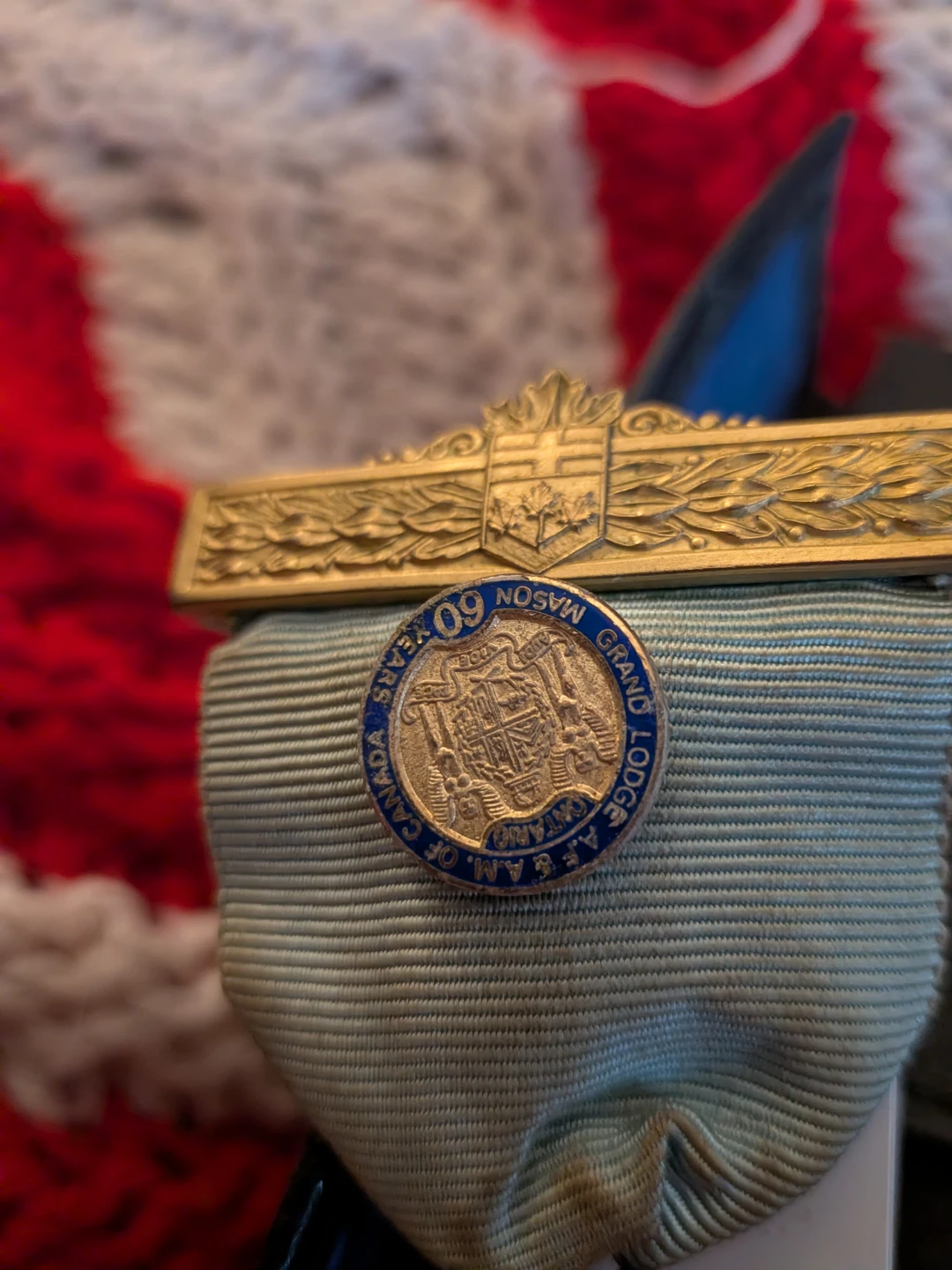 Masonic Grand Lodge of Canada in Ontario Medal - photo 5